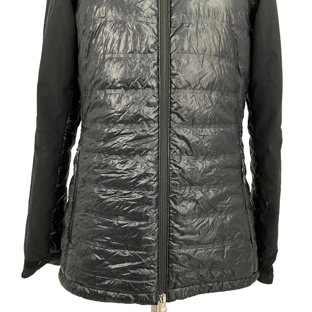 Columbia Size S Titanium Heatzone *READ* Omni-Heat 3D Jacket Black Hooded - Picture 3 of 15